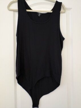 J. Crew Black Sleeveless Bodysuit Tank Top - Women